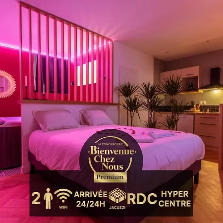 Loveroom En Centre Avec Jacuzzi - Notre Dame *